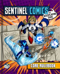 Sentinel Comics rulebook cover